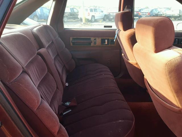 1G1BN53EXNW100814 - 1992 CHEVROLET CAPRICE CL 勃艮第红 照片 6