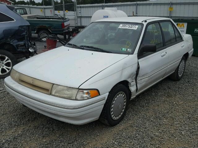 3MASM10J9SR605861 - 1995 MERCURY TRACER BAS YELLOW photo 2