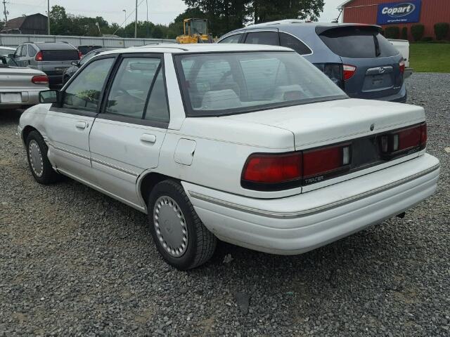 3MASM10J9SR605861 - 1995 MERCURY TRACER BAS YELLOW photo 3