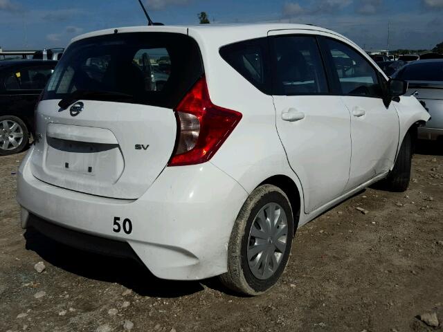 3N1CE2CP8HL354949 - 2017 NISSAN VERSA NOTE WHITE photo 4