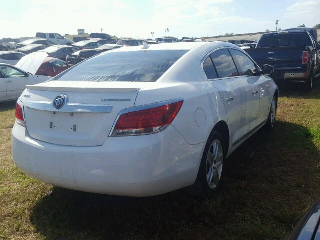 1G4GA5EC6BF299176 - 2011 BUICK LACROSSE WHITE photo 4