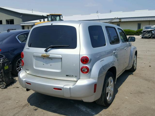 3GNCA13B39S602644 - 2009 CHEVROLET HHR LS SILVER photo 4