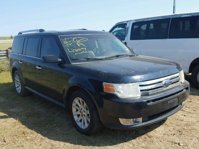 2FMDK52C29BA24243 - 2009 FORD FLEX SEL BLUE photo 1