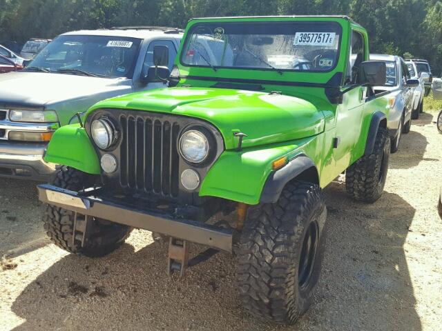 1JCCM88E3DT012114 - 1983 JEEP SCRAMBLER GREEN photo 2