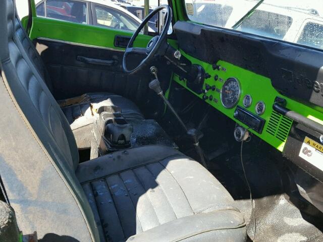 1JCCM88E3DT012114 - 1983 JEEP SCRAMBLER GREEN photo 5