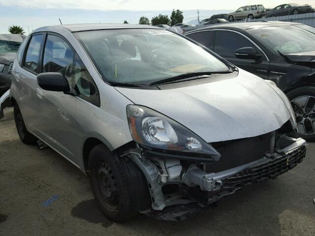 JHMGE8H38BC005296 - 2011 HONDA FIT SILVER photo 1