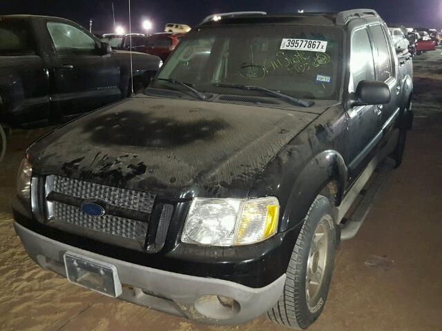 1FMZU67E73UC82081 - 2003 FORD EXPLORER S BLACK photo 2