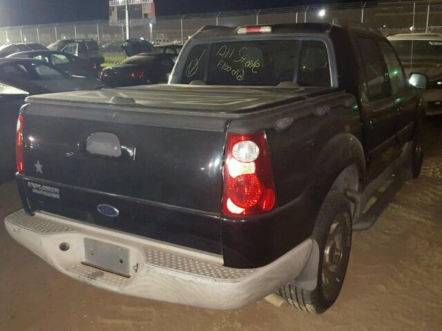 1FMZU67E73UC82081 - 2003 FORD EXPLORER S BLACK photo 4