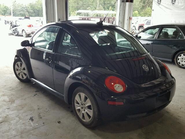 3VWRW31C09M517841 - 2009 VOLKSWAGEN NEW BEETLE 黑色 照片 3