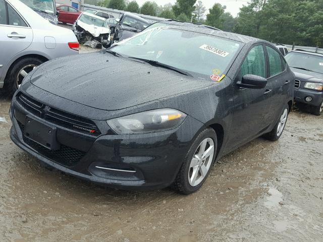 1C3CDFBB5FD123561 - 2015 DODGE DART SXT BLACK photo 2