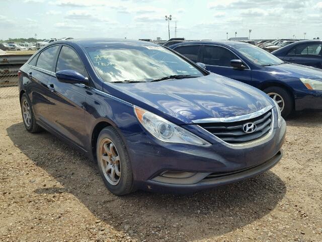 5NPEB4AC3BH209478 - 2011 HYUNDAI SONATA GLS BLUE photo 1