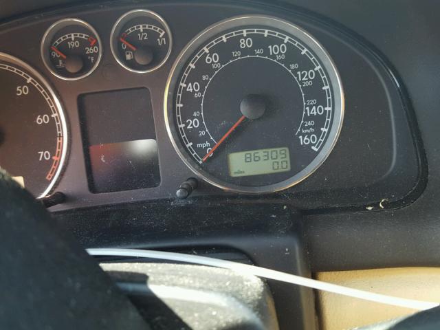 WVWRH63B62P344510 - 2002 VOLKSWAGEN PASSAT GLX GREEN photo 8