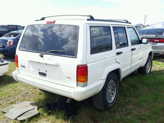 1J4FT78S5WL266955 - 1998 JEEP CHEROKEE WHITE photo 4