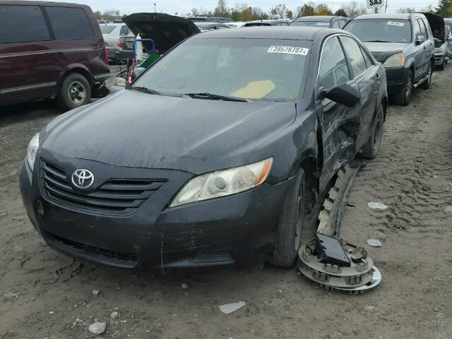 4T1BE46K27U172541 - 2007 TOYOTA CAMRY CE/L BLACK photo 2