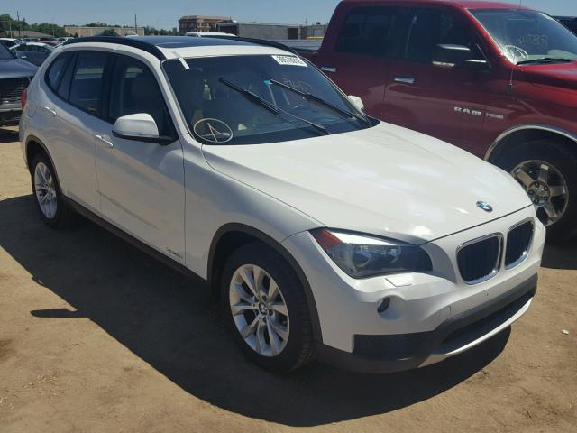 WBAVL1C56EVY15482 - 2014 BMW X1 XDRIVE2 WHITE photo 1