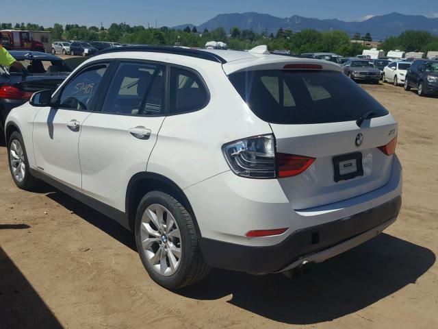 WBAVL1C56EVY15482 - 2014 BMW X1 XDRIVE2 WHITE photo 3