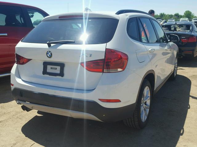 WBAVL1C56EVY15482 - 2014 BMW X1 XDRIVE2 WHITE photo 4