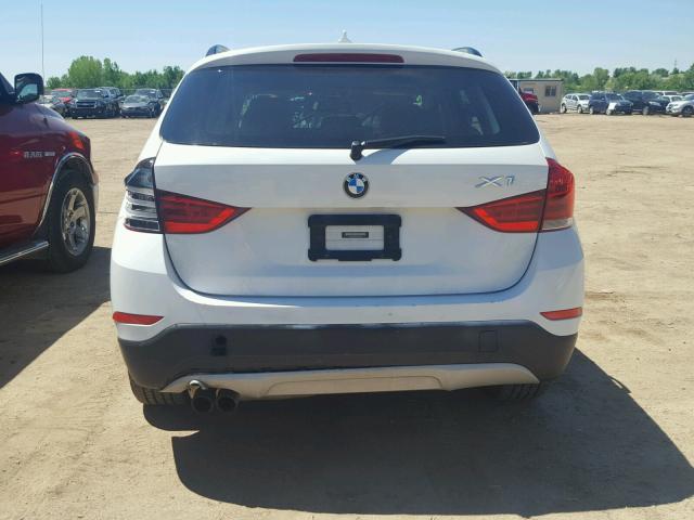 WBAVL1C56EVY15482 - 2014 BMW X1 XDRIVE2 WHITE photo 9