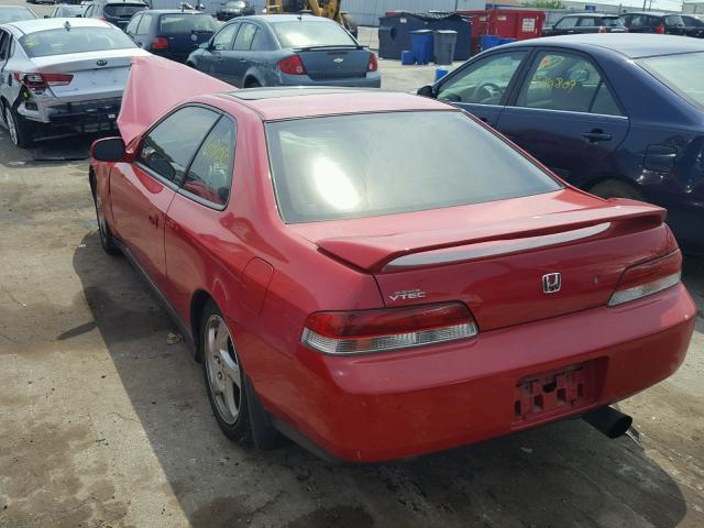 JHMBB61401C004328 - 2001 HONDA PRELUDE RED photo 3