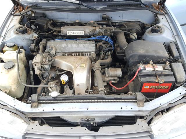 4T1SK11E6NU138351 - 1992 TOYOTA CAMRY DLX BLUE photo 7