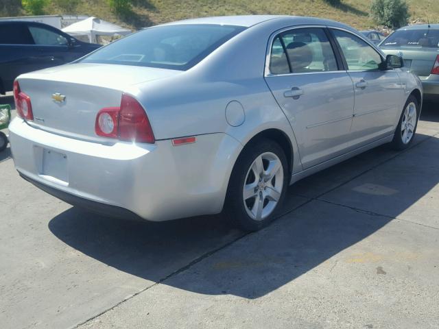 1G1ZA5E17BF278549 - 2011 CHEVROLET MALIBU LS GRAY photo 4