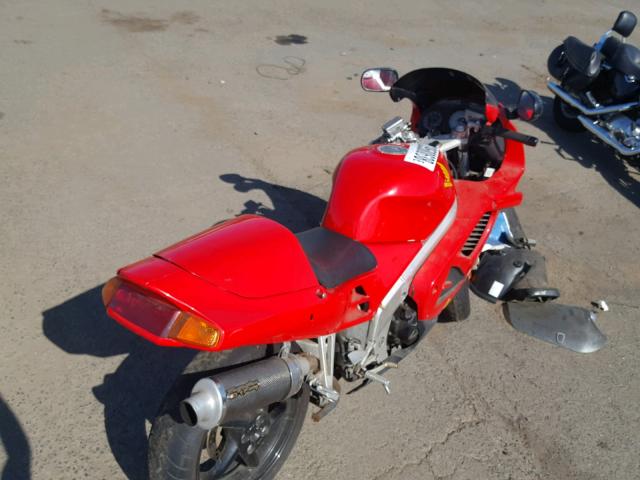 JH2RC3601VM700950 - 1997 HONDA VFR750 F RED photo 4