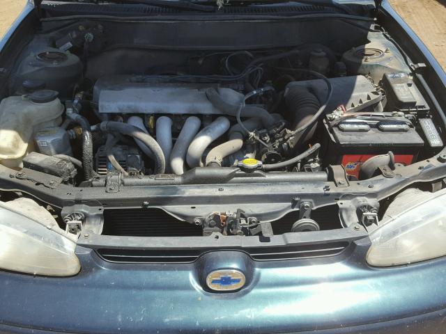 1Y1SK5285XZ446679 - 1999 CHEVROLET GEO PRIZM 黑色 照片 7