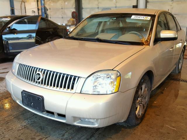 1MEHM40187G614866 - 2007 MERCURY MONTEGO LU TAN photo 2