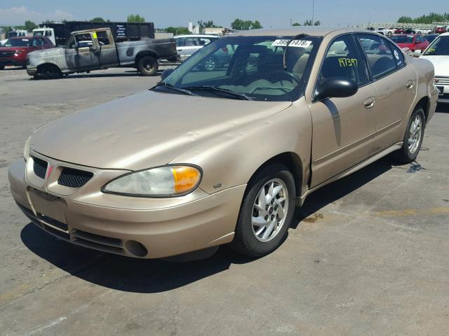 1G2NF52E23C335228 - 2003 PONTIAC GRAND AM S Qızıl foto 2