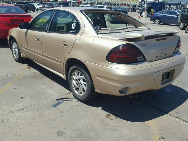 1G2NF52E23C335228 - 2003 PONTIAC GRAND AM S Qızıl foto 3