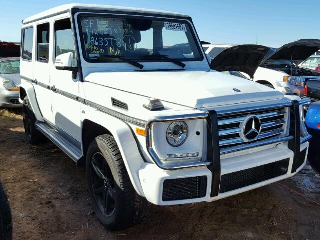 WDCYC3KF3HX263528 - 2017 MERCEDES-BENZ G WHITE photo 1