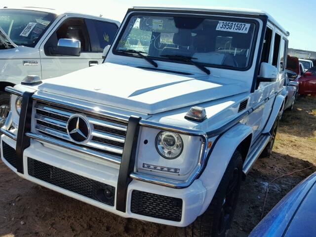 WDCYC3KF3HX263528 - 2017 MERCEDES-BENZ G WHITE photo 2