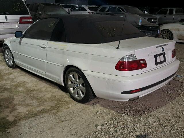 WBABW33445PL39976 - 2005 BMW 325 WHITE photo 3