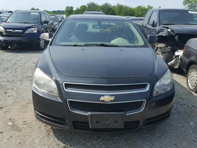 1G1ZB5EB6AF263609 - 2010 CHEVROLET MALIBU LS BLACK photo 9