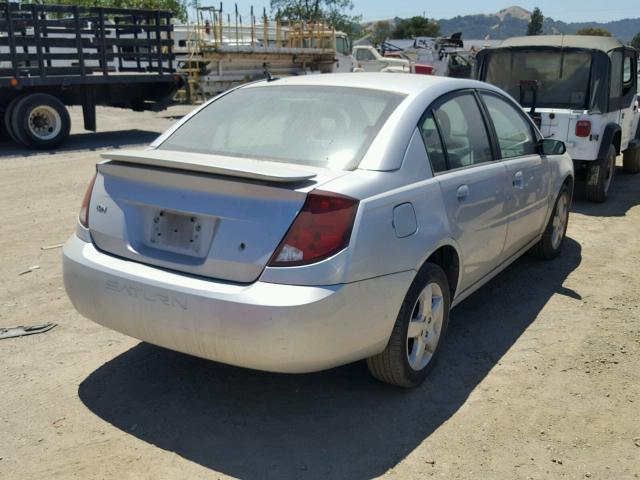 1G8AZ55F96Z128062 - 2006 SATURN ION LEVEL GRAY photo 4