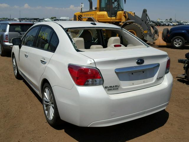 JF1GJAK63CH006552 - 2012 SUBARU IMPREZA LI WHITE photo 3