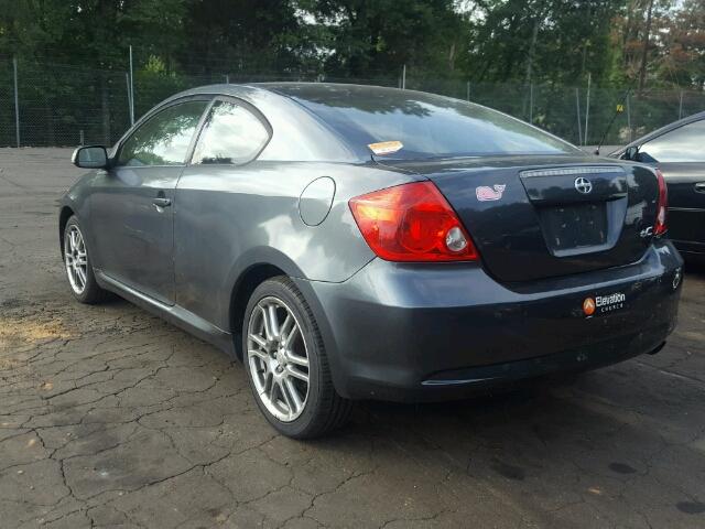 JTKDE177850009556 - 2005 TOYOTA SCION TC 灰色 照片 3