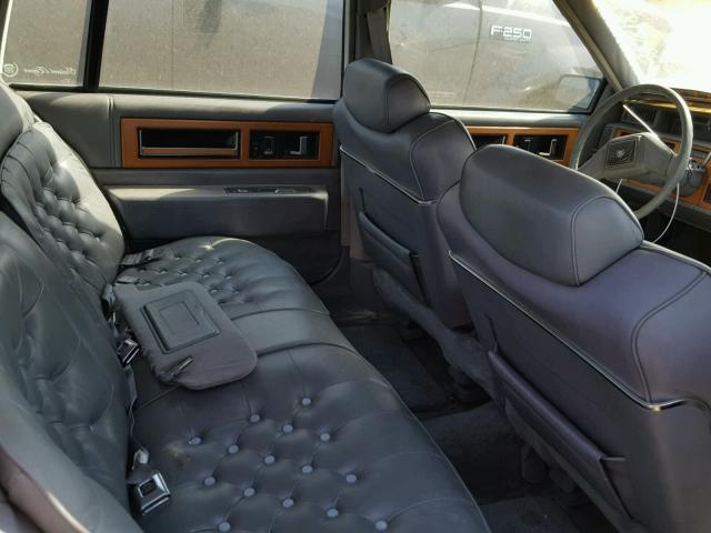 1G6CB5188H4250893 - 1987 CADILLAC FLEETWOOD GRAY photo 6