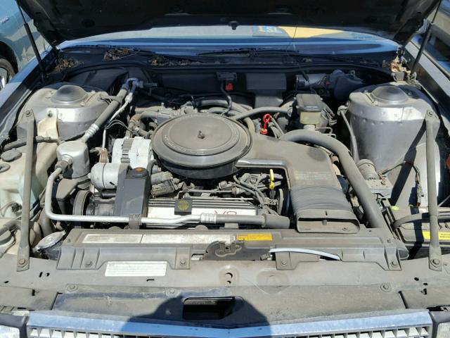 1G6CB5188H4250893 - 1987 CADILLAC FLEETWOOD GRAY photo 7