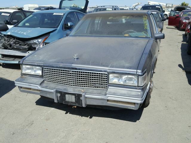 1G6CB5188H4250893 - 1987 CADILLAC FLEETWOOD GRAY photo 9