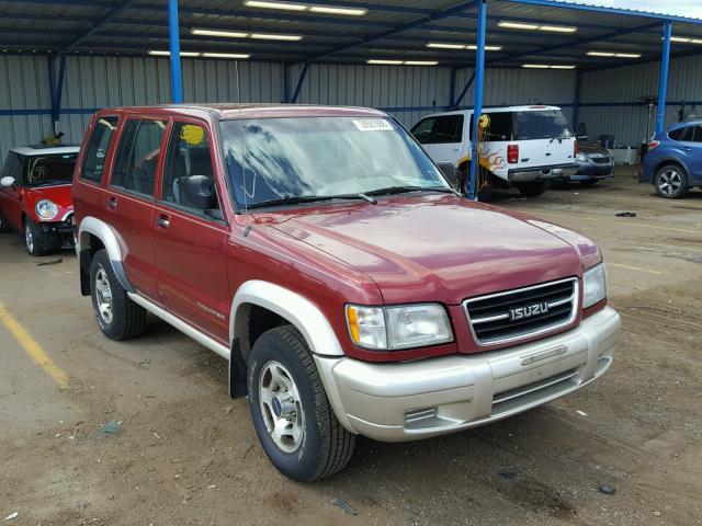 JACDJ58X5W7912716 - 1998 ISUZU TROOPER S RED photo 1