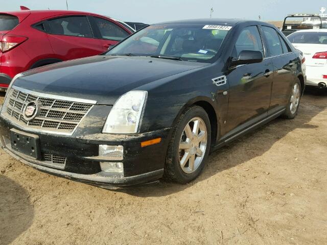 1G6DW67V580204733 - 2008 CADILLAC STS BLACK photo 2