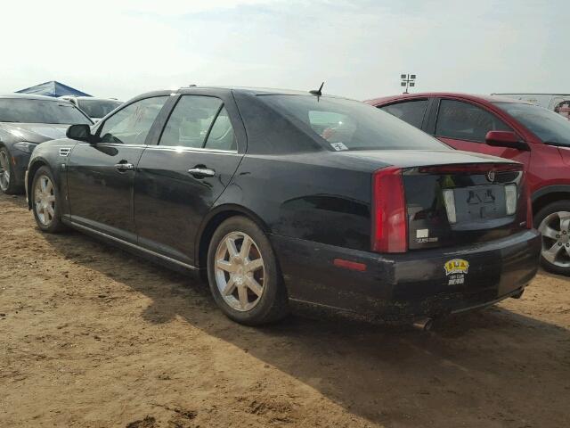 1G6DW67V580204733 - 2008 CADILLAC STS BLACK photo 3