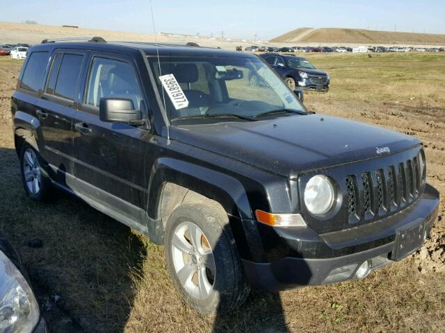 1C4NJPCB0DD184637 - 2013 JEEP PATRIOT BLACK photo 1