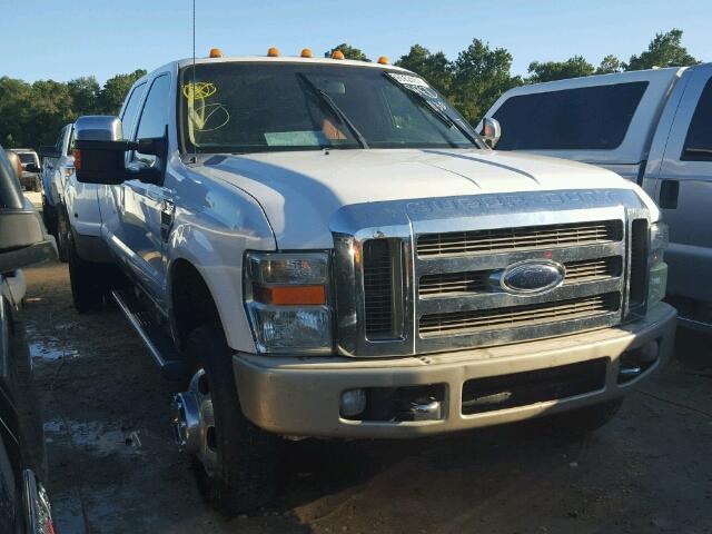 1FTWW3DR1AEA40580 - 2010 FORD F350 WHITE photo 1