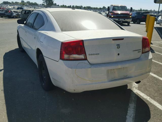 2B3CA3CV6AH286969 - 2010 DODGE CHARGER SX WHITE photo 3