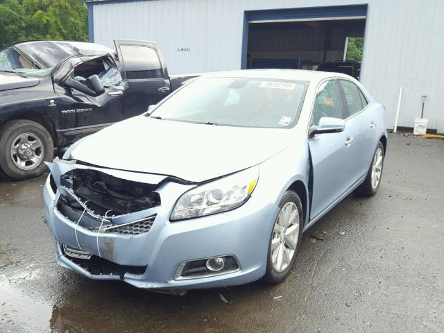 1G11H5SA5DU134056 - 2013 CHEVROLET MALIBU LTZ 蓝色 照片 2