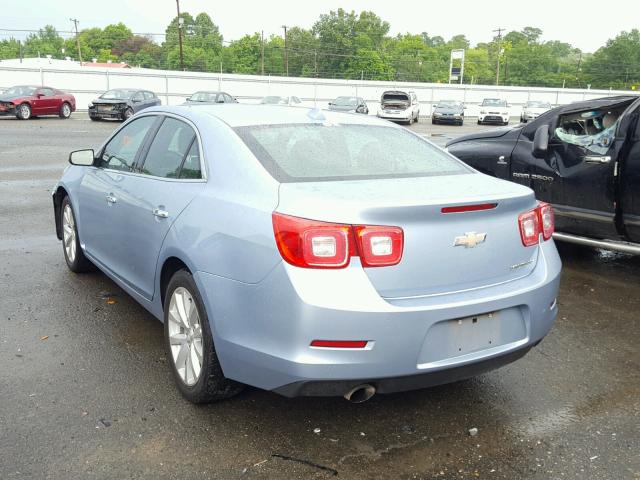 1G11H5SA5DU134056 - 2013 CHEVROLET MALIBU LTZ 蓝色 照片 3