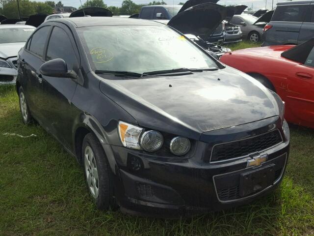 1G1JA5SHXF4215459 - 2015 CHEVROLET SONIC LS Սև լուսանկար 1