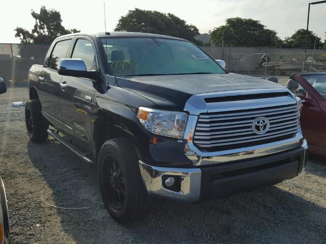 5TFFY5F11HX220203 - 2017 TOYOTA TUNDRA CRE BLACK photo 1